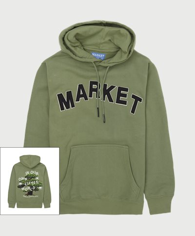 Market Sweatshirts COMMUNITY GARDEN HOODIE Green